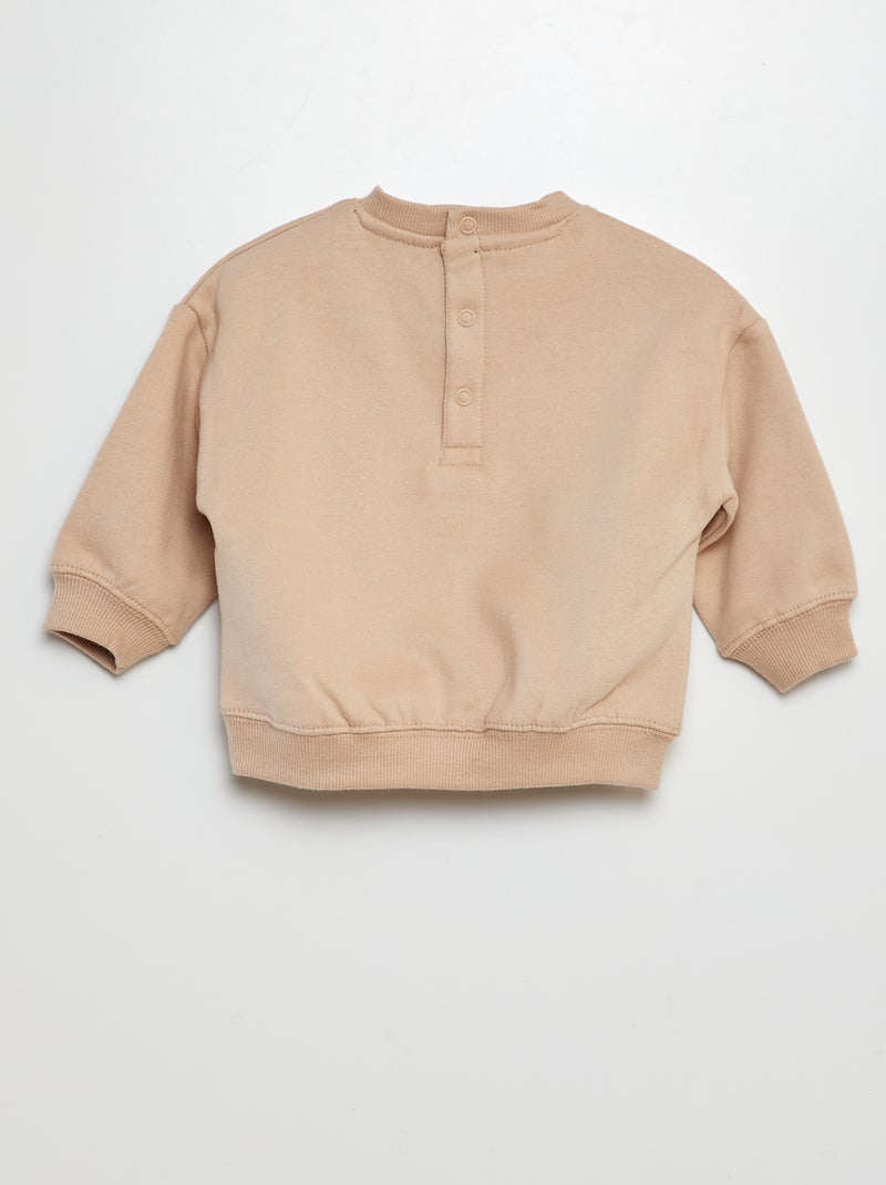 Sudadera de chándal 'Disney' BEIGE - Kiabi