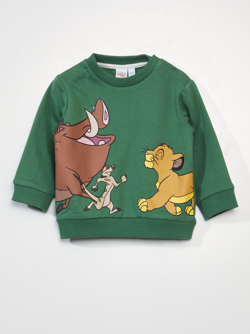 Sudadera de chándal 'El Rey León' de 'Disney' KAKI Kiabi