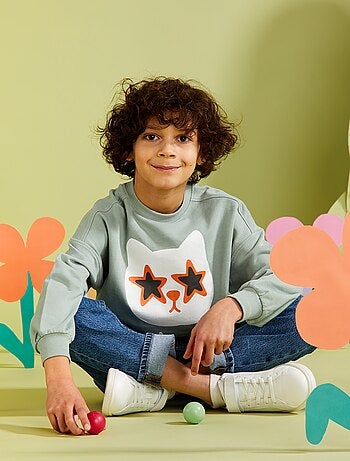 Sudadera de chándal estampada - Grafik Edition