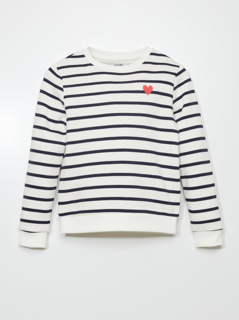 Sudadera de chándal estampada AZUL - Kiabi
