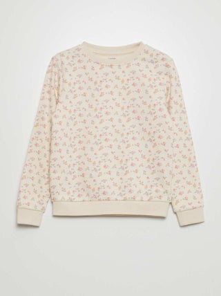 Sudadera de chándal estampada