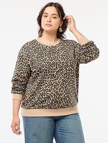 Sudadera de chándal estampada