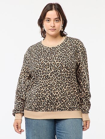 Sudadera de chándal estampada
