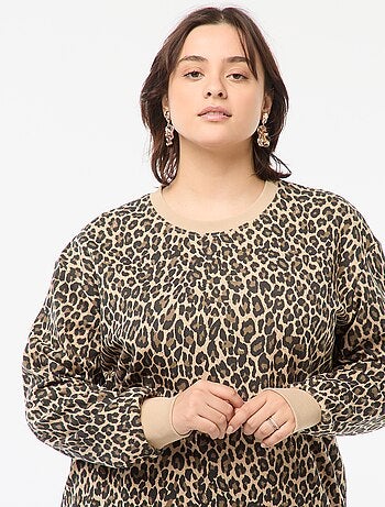 Sudadera de chándal estampada