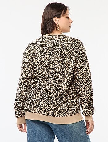 Sudadera de chándal estampada