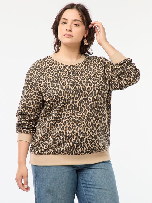 Sudadera de chándal estampada - Kiabi