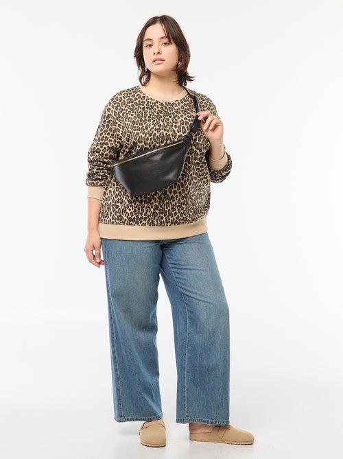 Sudadera de chándal estampada - Kiabi