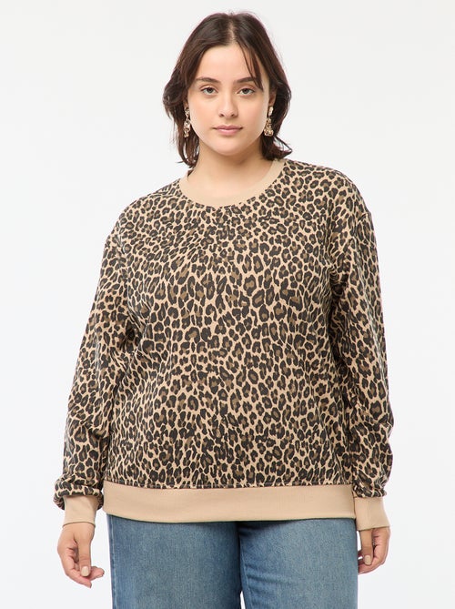 Sudadera de chándal estampada - Kiabi