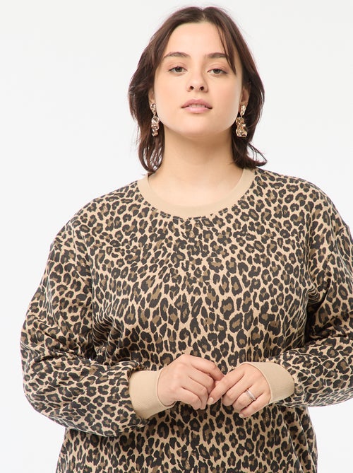 Sudadera de chándal estampada - Kiabi