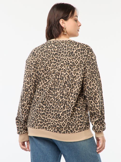 Sudadera de chándal estampada - Kiabi