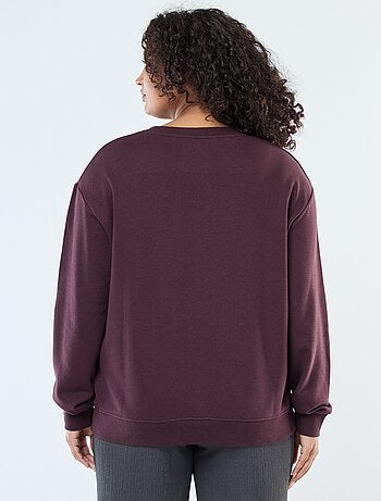 Sudadera de chándal estampada