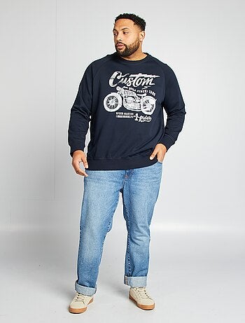 Sudadera de chándal estampada 'moto'