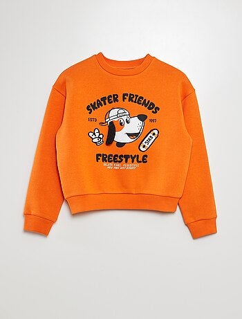 Sudadera de chándal estampada