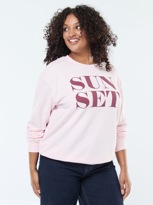 Sudadera de chándal estampada - Kiabi