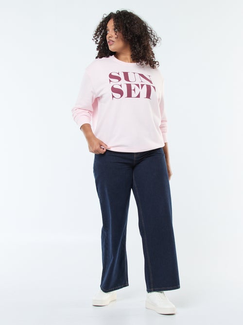 Sudadera de chándal estampada - Kiabi