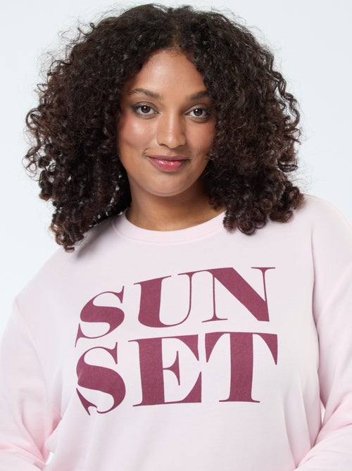 Sudadera de chándal estampada - Kiabi