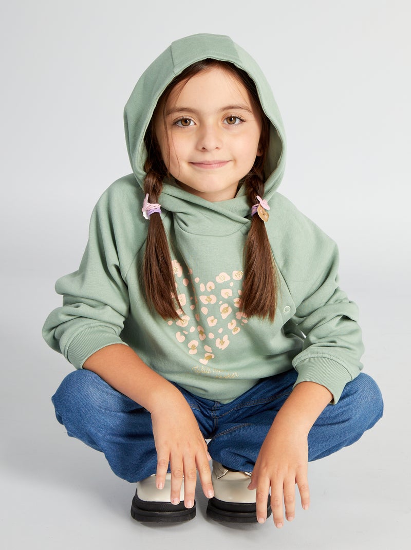 Sudadera de chándal fácil de poner BLANCO - Kiabi