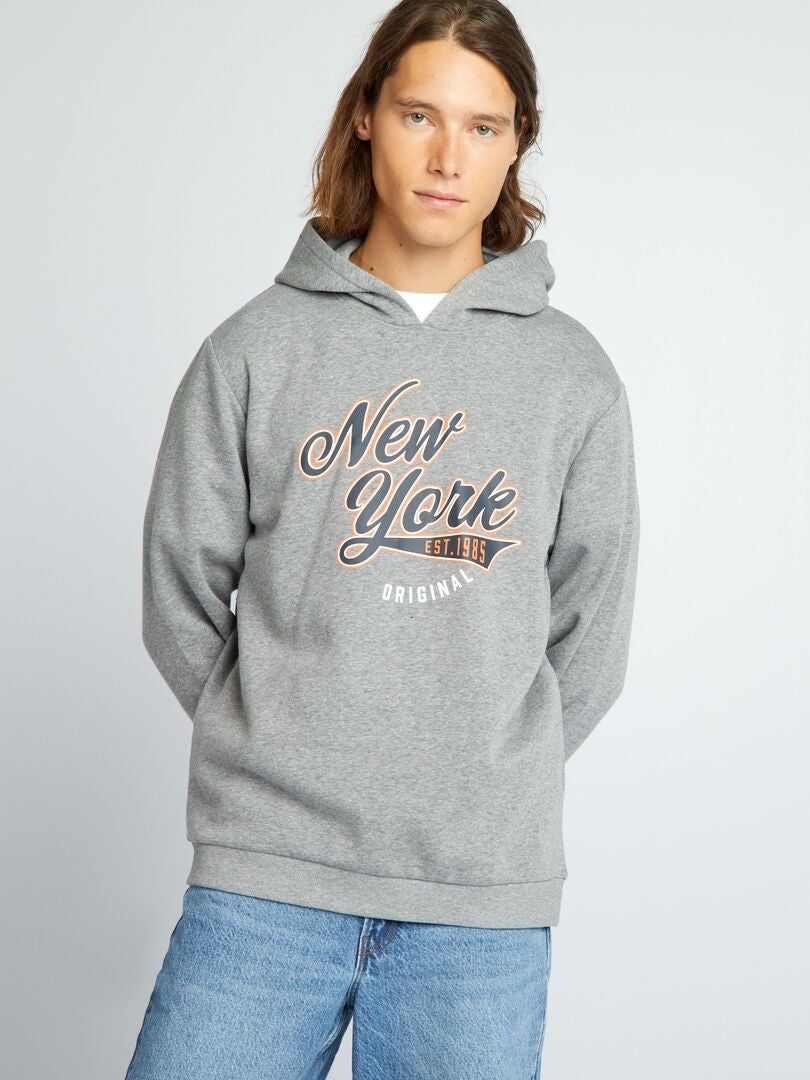Sudadera de chándal GRIS - Kiabi