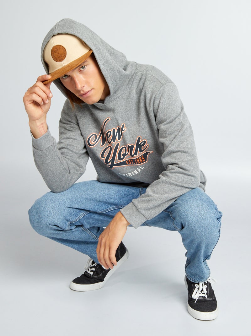 Sudadera de chándal GRIS - Kiabi