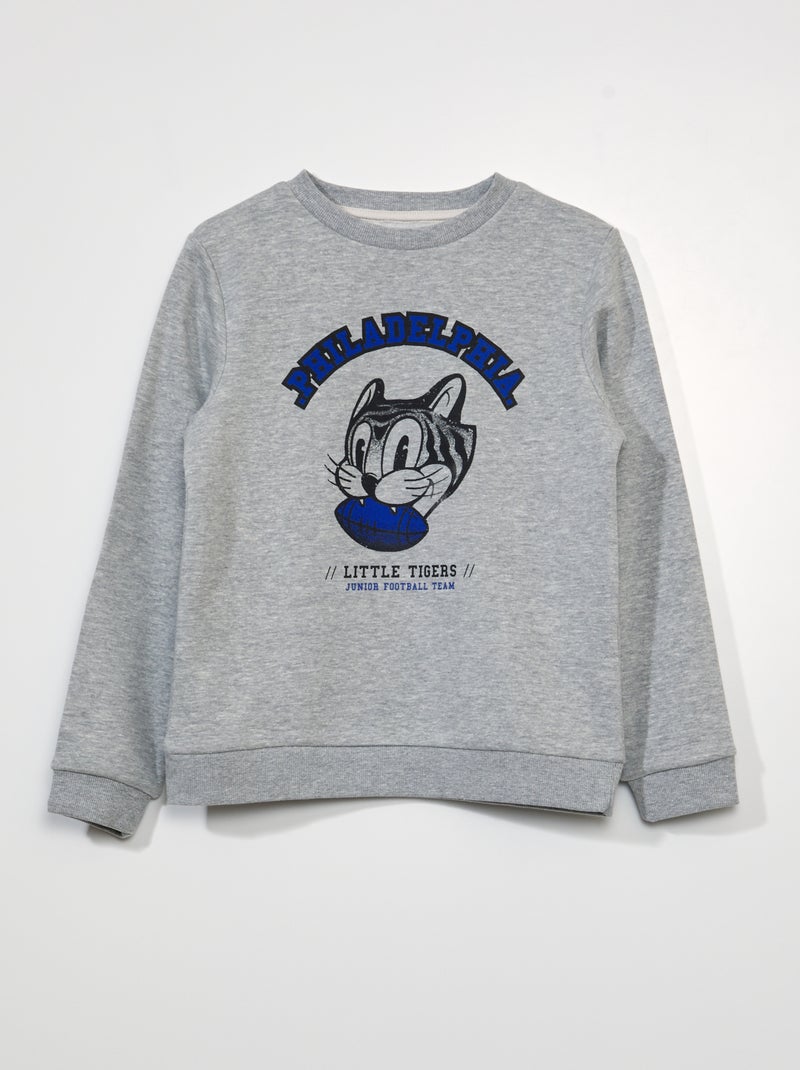 Sudadera de chándal GRIS - Kiabi