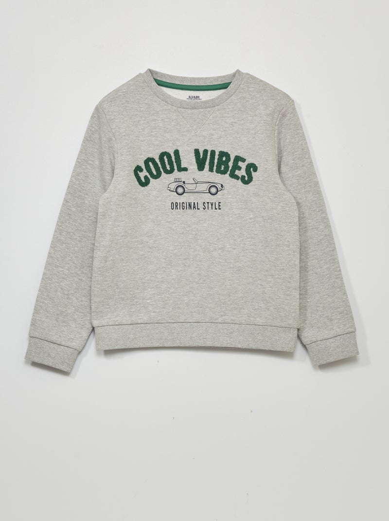 Sudadera de chándal GRIS - Kiabi