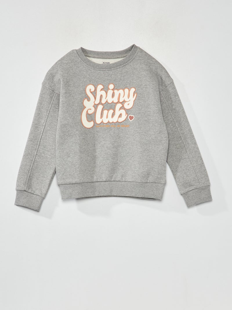 Sudadera de chándal GRIS - Kiabi