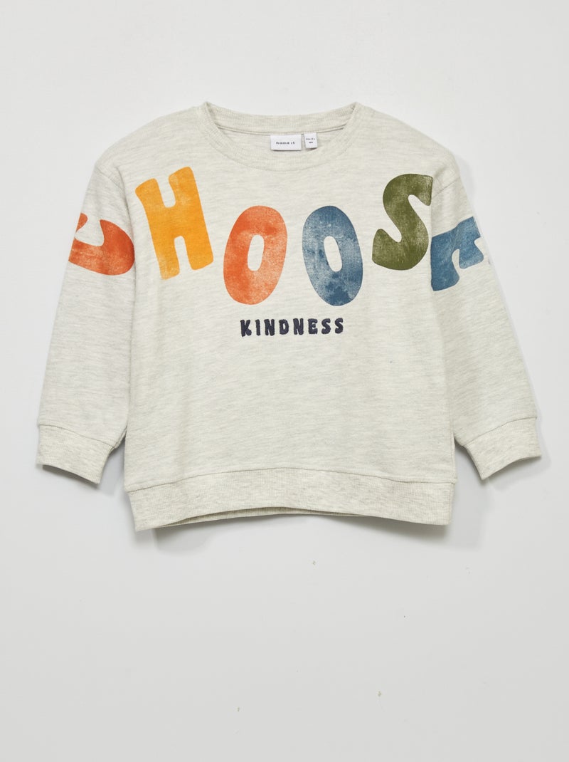Sudadera de chándal GRIS - Kiabi