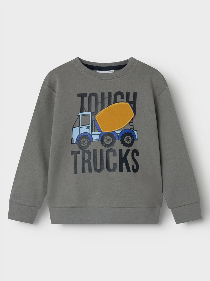 Sudadera de chándal 'Guppy' Gris - Kiabi