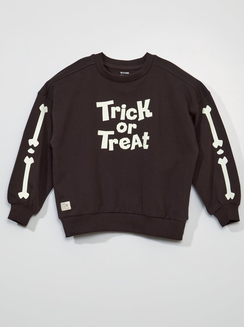 Sudadera de chándal 'Halloween' BLANCO - Kiabi