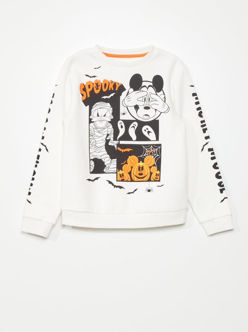 Sudadera de chándal Halloween de 'Disney' Blanco - Kiabi
