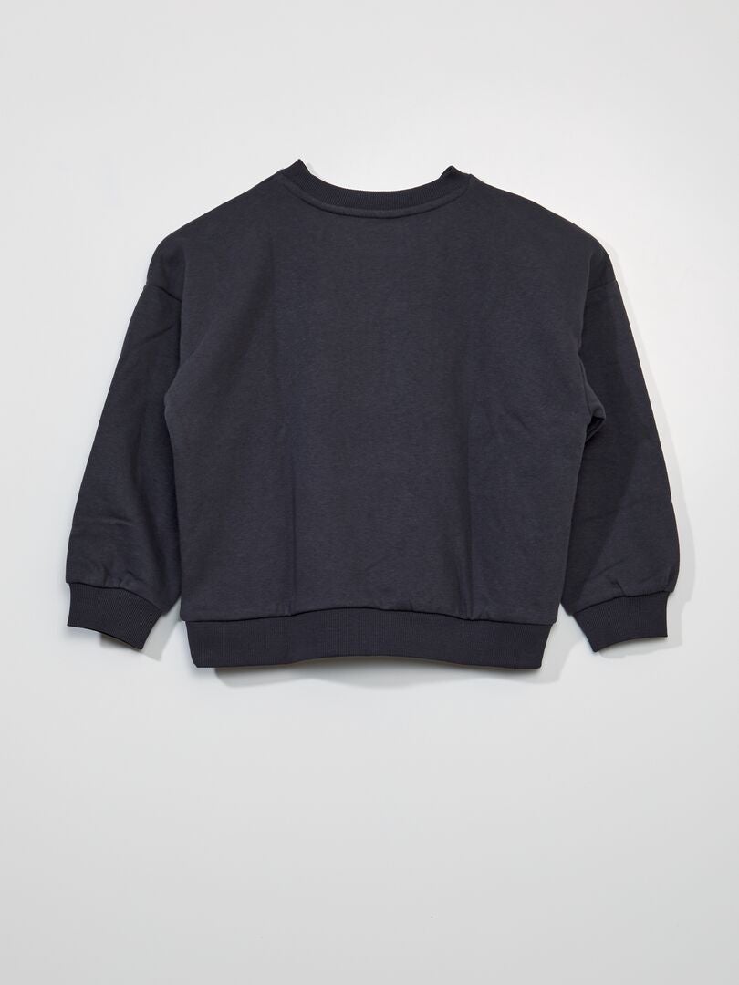 Sudadera de chándal 'Halloween' Gris - Kiabi
