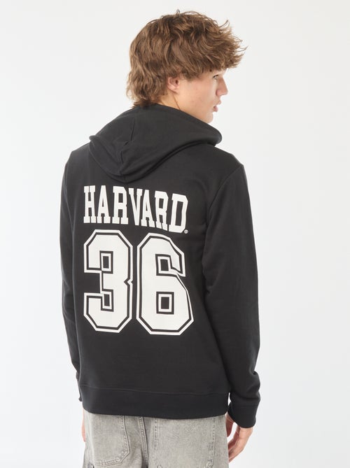 Sudadera de chándal 'Harvard' con capucha estampado en ambos lados - Kiabi
