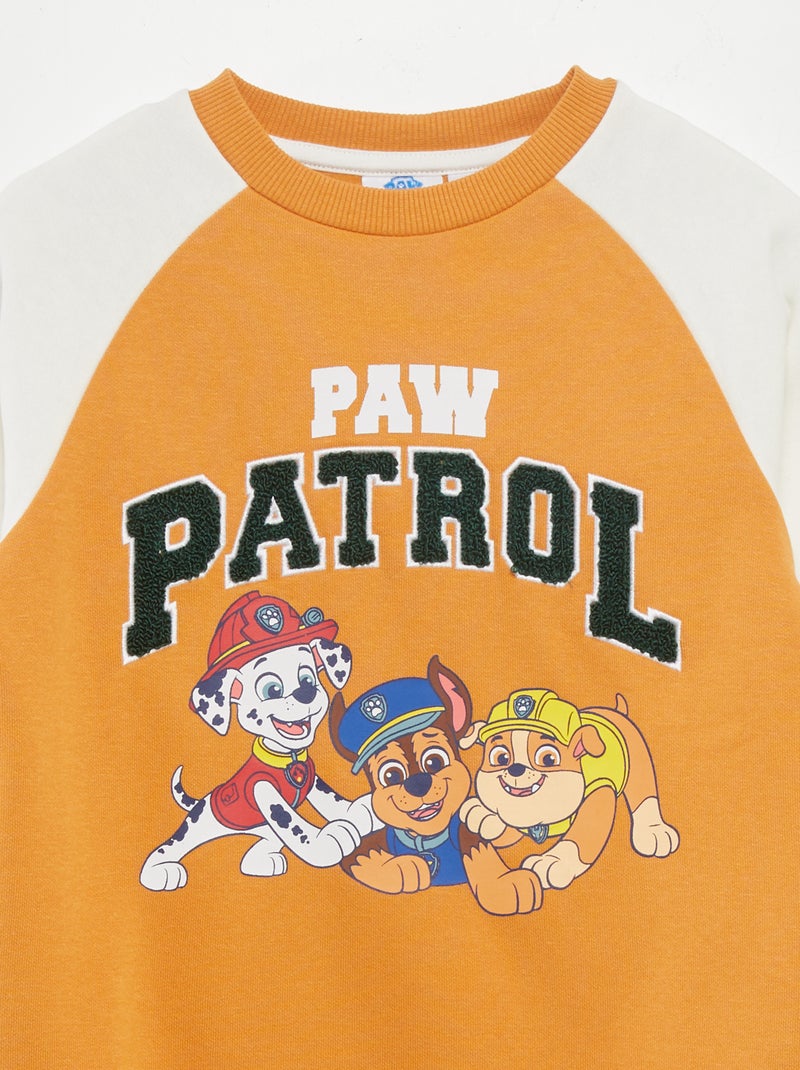 Sudadera de chándal 'La Patrulla Canina' NARANJA - Kiabi