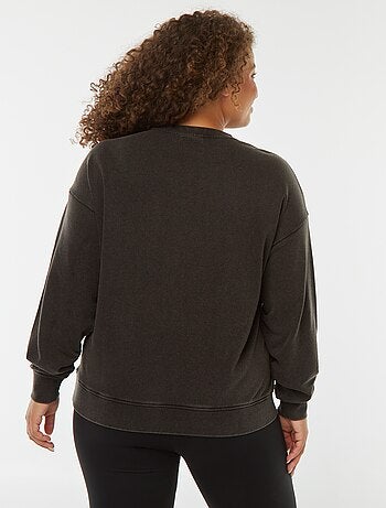 Sudadera de chándal ligera con estrellas de strass