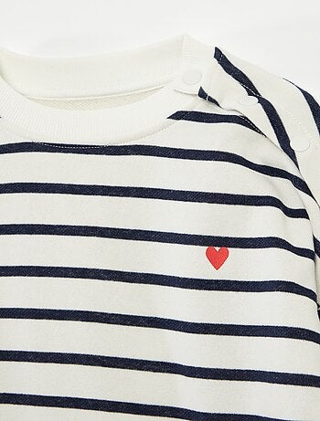 Sudadera de chándal ligera de rayas - So Easy