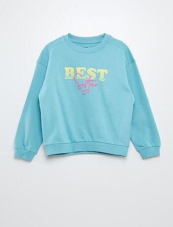 Sudadera de chándal ligera estampada 'Sister'