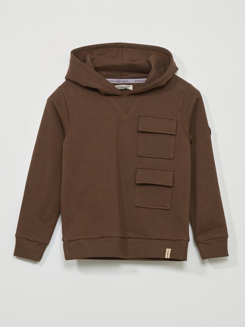 Sudadera de chándal ligera MARRON - Kiabi