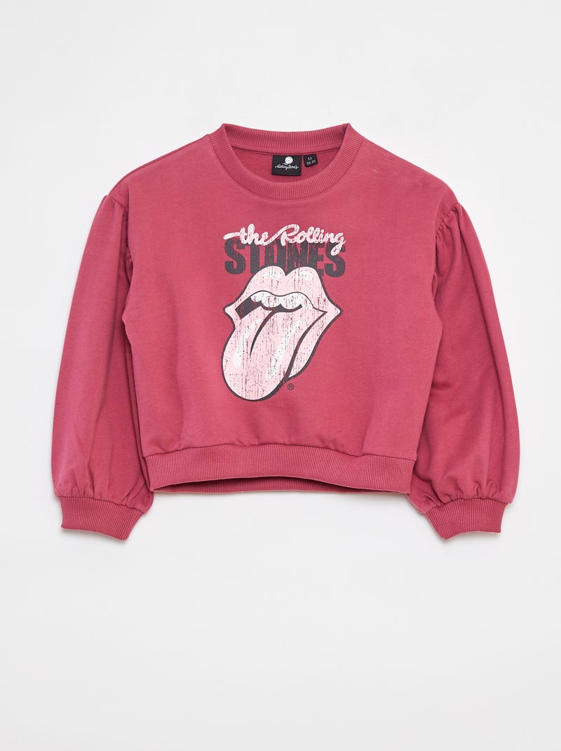 Sudadera de chándal ligera 'The Rolling Stones' PURPURA - Kiabi