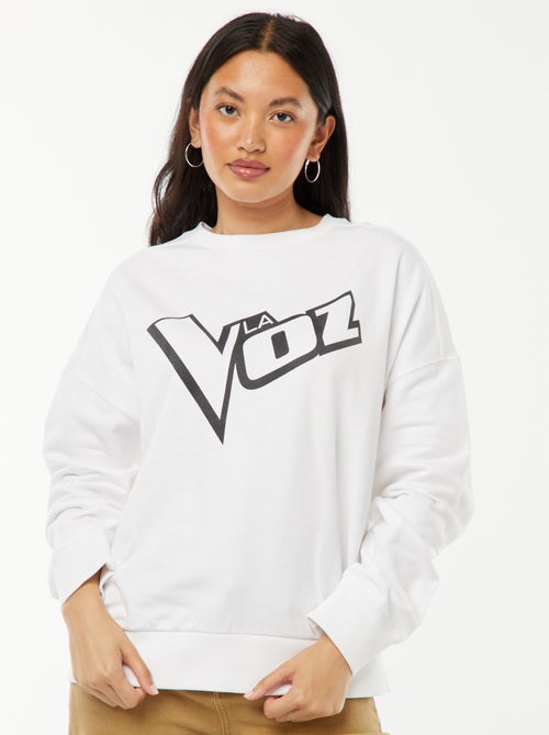 Sudadera de chándal ligera 'The Voice' - Kiabi