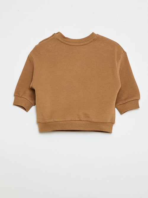 Sudadera de chándal lisa - Kiabi