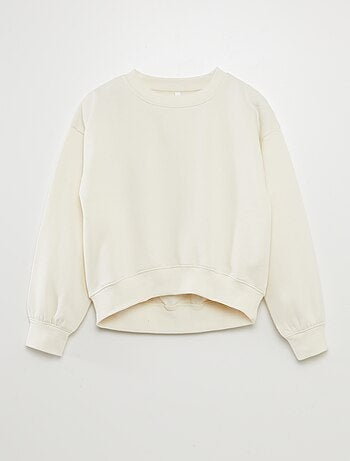 Sudadera de chándal lisa