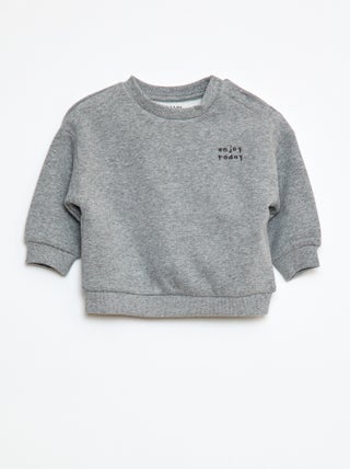Sudadera de chándal lisa