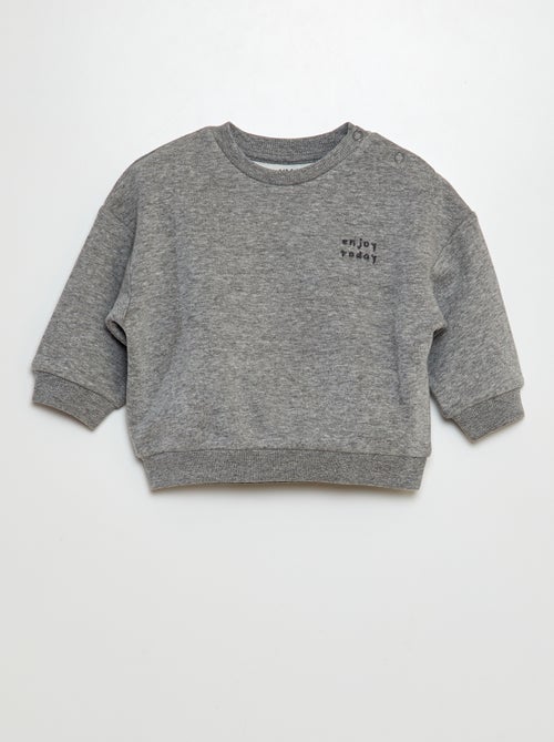 Sudadera de chándal lisa - Kiabi