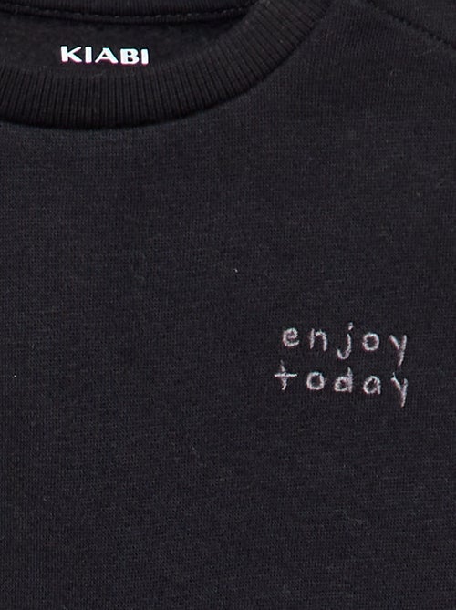 Sudadera de chándal lisa - Kiabi