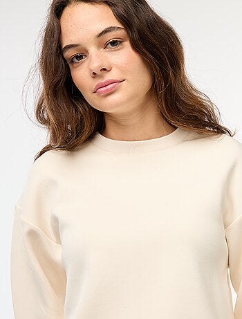 Sudadera de chándal lisa suave y cálida