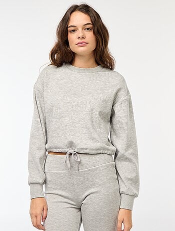 Sudadera de chándal lisa suave y cálida