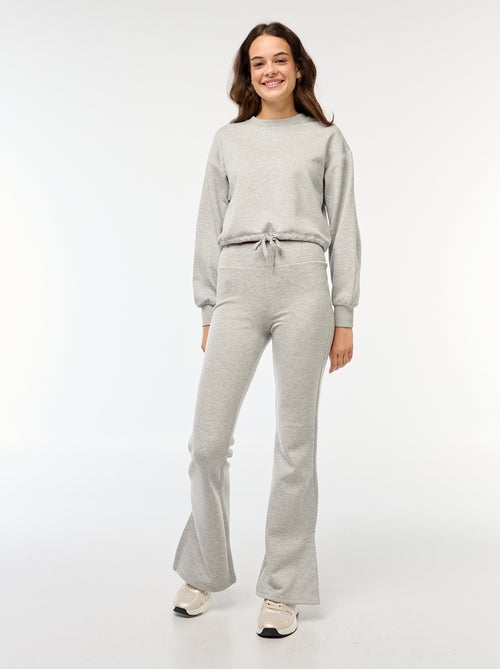 Sudadera de chándal lisa suave y cálida - Kiabi