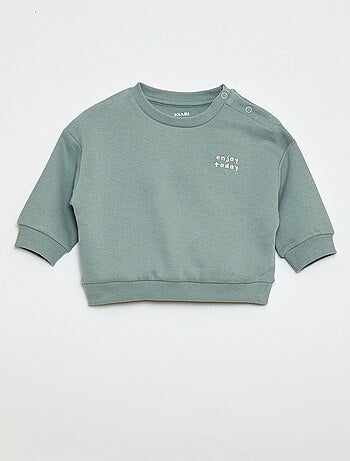 Sudadera de chándal lisa