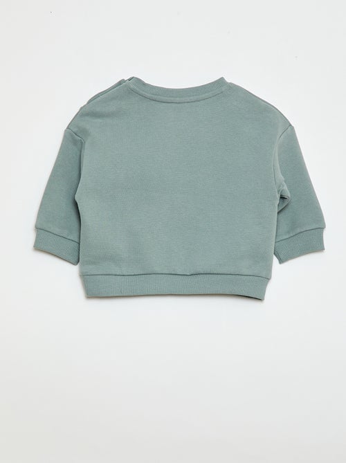 Sudadera de chándal lisa - Kiabi