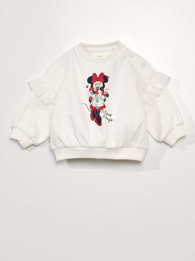 Sudadera de chándal 'Minnie' BLANCO - Kiabi